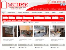 Tablet Screenshot of mundicasa.es